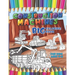 Construction machines - Big coloring book for kids ages 4-8