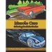 Muscle Cars Coloring Book for Dudes: Adult Coloring Book for Men