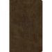 ESV Large Print Value Thinline Bible (Trutone, Olive, Celtic Cross Design)