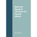 Basic User Manual for CSP-Rules-V2.1 (Second Edition)
