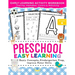 Preschool Easy Learning Activity Workbook: Preschool Prep, Pre-Writing, Pre-Reading, Toddler Learning Book, Kindergarten Prep, Alphabet Tracing, Numbe