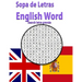 Sopa de Letras English Word search letra grande: Ejercicios para mantener la mente sana - enriquecer tu vocabulario de inglés -varios temas -