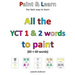 All the YCT 1 & 2 words to paint