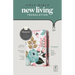 NLT Compact Zipper Bible, Filament Enabled (Cloth, Floral Garden, Red Letter)