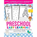 Preschool Easy Learning Activity Workbook: Preschool Prep, Pre-Writing, Pre-Reading, Toddler Learning Book, Kindergarten Prep, Alphabet Tracing, Numbe