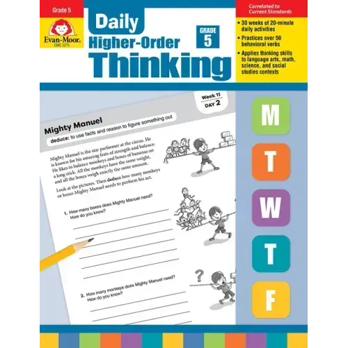 Daily Higher-Order Thinking, Grade 5 Teacher Edition