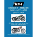 BSA M20, M21 and M33 'Service Sheets' 1945-1963 for All Rigid, Spring Frame, Girder and Telescopic Fork Models