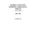 Surry County, North Carolina Wills, 1771-1827