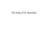 The Rule of St. Benedict: A Commentary by Right Rev Dom Paul Delotte