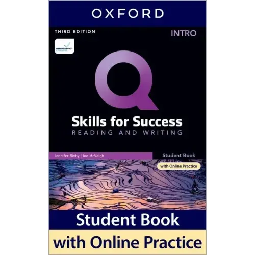 Q3e Intro Reading and Writing Student Book and IQ Online Pack