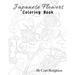 Japanese Flowers Coloring Book