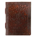 Floral Leather Journal Medium