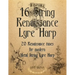 16 String Renaissance Lyre Harp