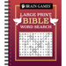 Brain Games - Large Print Bible Word Search (Red)