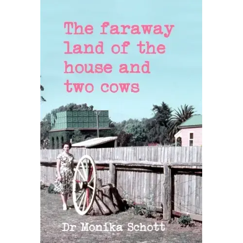 The faraway land of the house and two cows
