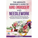 The Absolute Beginner's Guide to Hand Embroidery and Needlework: A Simple, Handy Pocket Reference Guide with Step-by-Step Instructions Over 65 Photogr