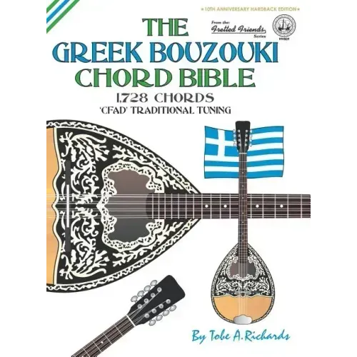 The Greek Bouzouki Chord Bible: CFAD Standard Tuning 1,728 Chords