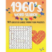 1960's word search: 101 groovy large print fun puzzles