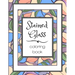 Stained Glass Coloring Book: Flower Nature Pattern Butterfly Mosaic Intricate Creative Design For Kid and Adult Relaxation Stress Relief