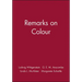 Remarks on Colour