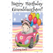 HAPPY BIRTHDAY GRANDDAUGHTER! (Coloring Card): Personalized Birthday Card for Girls, Inspirational Birthday Messages!