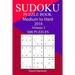 300 Medium to Hard Sudoku Puzzle Book 2018