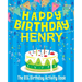 Happy Birthday Henry: The Big Birthday Activity Book: Personalized Books for Kids