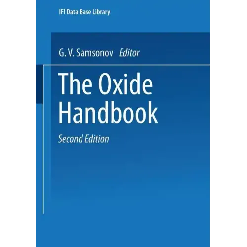 The Oxide Handbook