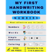 My First Handwriting Workbrook - Numbers: Preschool, Kindergarten, Pre K writing paper with lines, suitable for kids ages 3 to 6, handwriting numbers