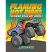 Flaming Hot Rides: Coloring Book Hot Wheels
