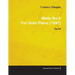 Waltz No.6 by Frédéric Chopin for Solo Piano (1847) Op.64