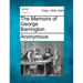 The Memoirs of George Barrington
