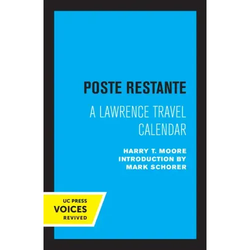 Poste Restante: A Lawrence Travel Calendar