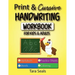 Print & Cursive Handwriting Workbook for Kids & Adults