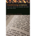 Transforming Scriptures: African American Women Writers and the Bible
