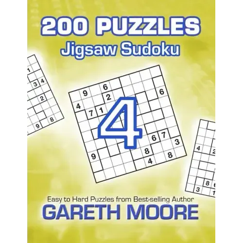 Jigsaw Sudoku 4: 200 Puzzles