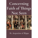 Concerning Faith of Things Not Seen