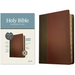 KJV Personal Size Giant Print Bible, Filament Enabled Edition (Leatherlike, Brown/Mahogany, Indexed)