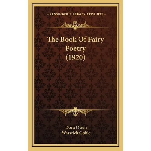 The Book Of Fairy Poetry (1920)