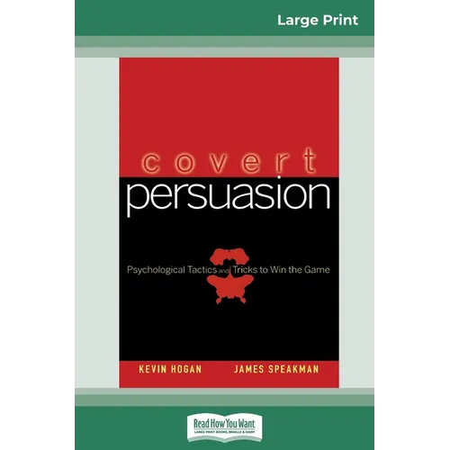 Covert Persuasion (16pt Large Print Edition)