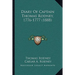 Diary Of Captain Thomas Rodney, 1776-1777 (1888)