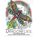 Fantasy Dragonflies Coloring book for Adult: Nice Design of Flower, Floral and Dragonfly in the spring garden