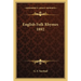 English Folk Rhymes 1892