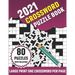 2021 Crossword Puzzle Book: Adults 2021 Crossword Brain Game Book With Challenging Search and Find Word Puzzle Games For Brainstorming And Enterta