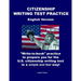 Citizenship Writing Test Practice English Version: "Write-in-book" practice to prepare you for the U.S. Citizenship Writing Test in a simple and fast