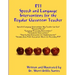 Rti: Speech and Language Interventions for the Regular Classroom Teacher
