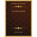 On a Piece of Chalk