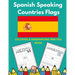 Spanish Speaking Countries Flags: Flags Of Spanish Speaking Countries Coloring Book And Handwriting Practice Book For Kids