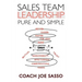 Sales Team Leadership: Pure and Simple