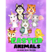 Easter Animals Coloring Book For Kids: Beautiful Easter Gift for Boys and Girls Ages 4-8